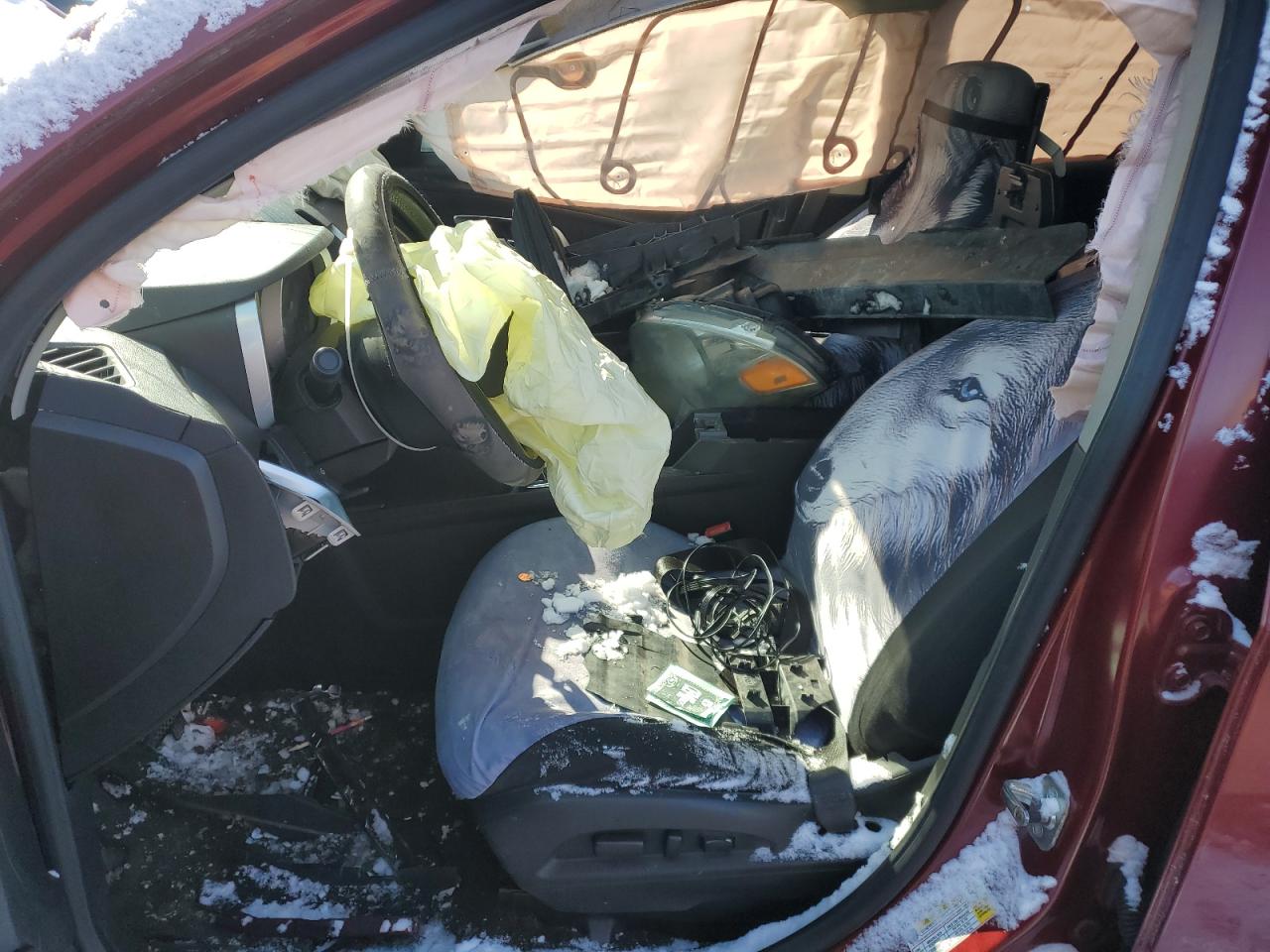 2011 Chevrolet Equinox VIN 2CNALDEC0B6389783 Copart auction photo, front end damage thumbnail 7