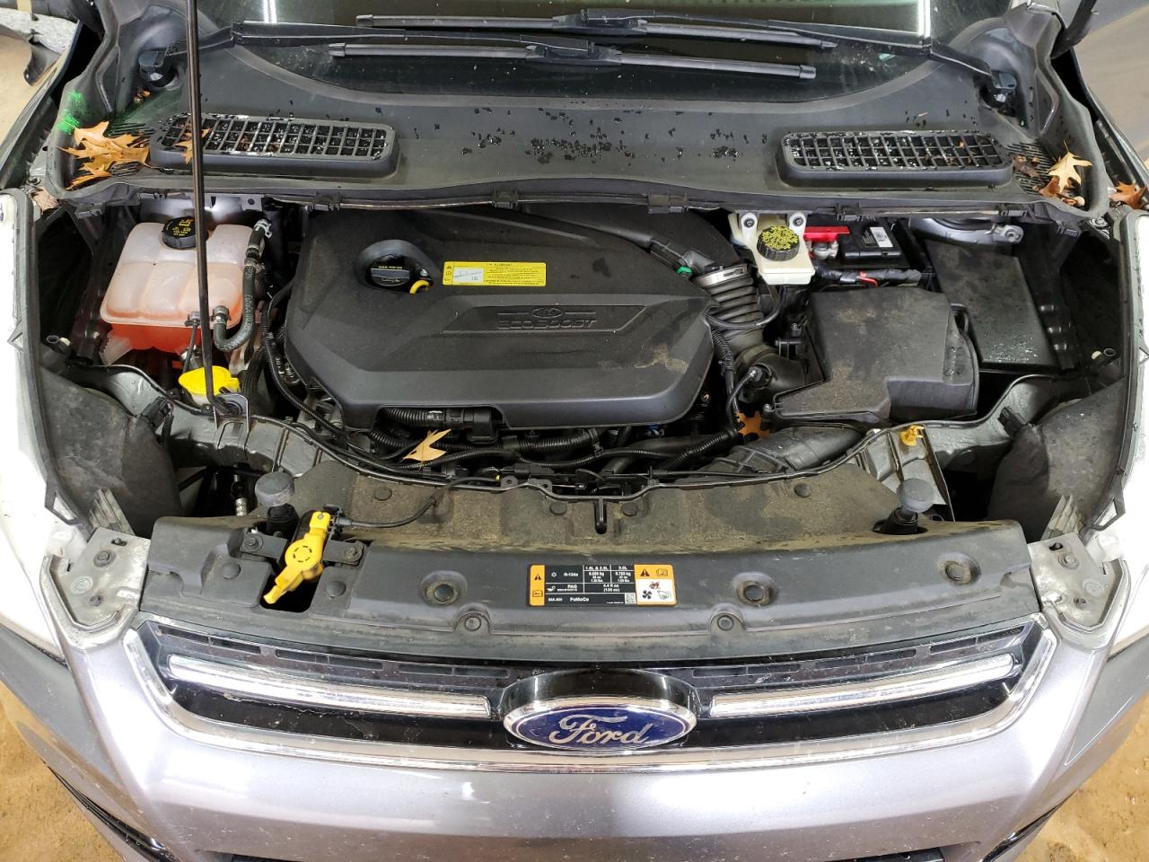 2014 Ford Escape VIN 1FMCU0JX4EUA73672 Copart auction photo, rear end damage thumbnail 14