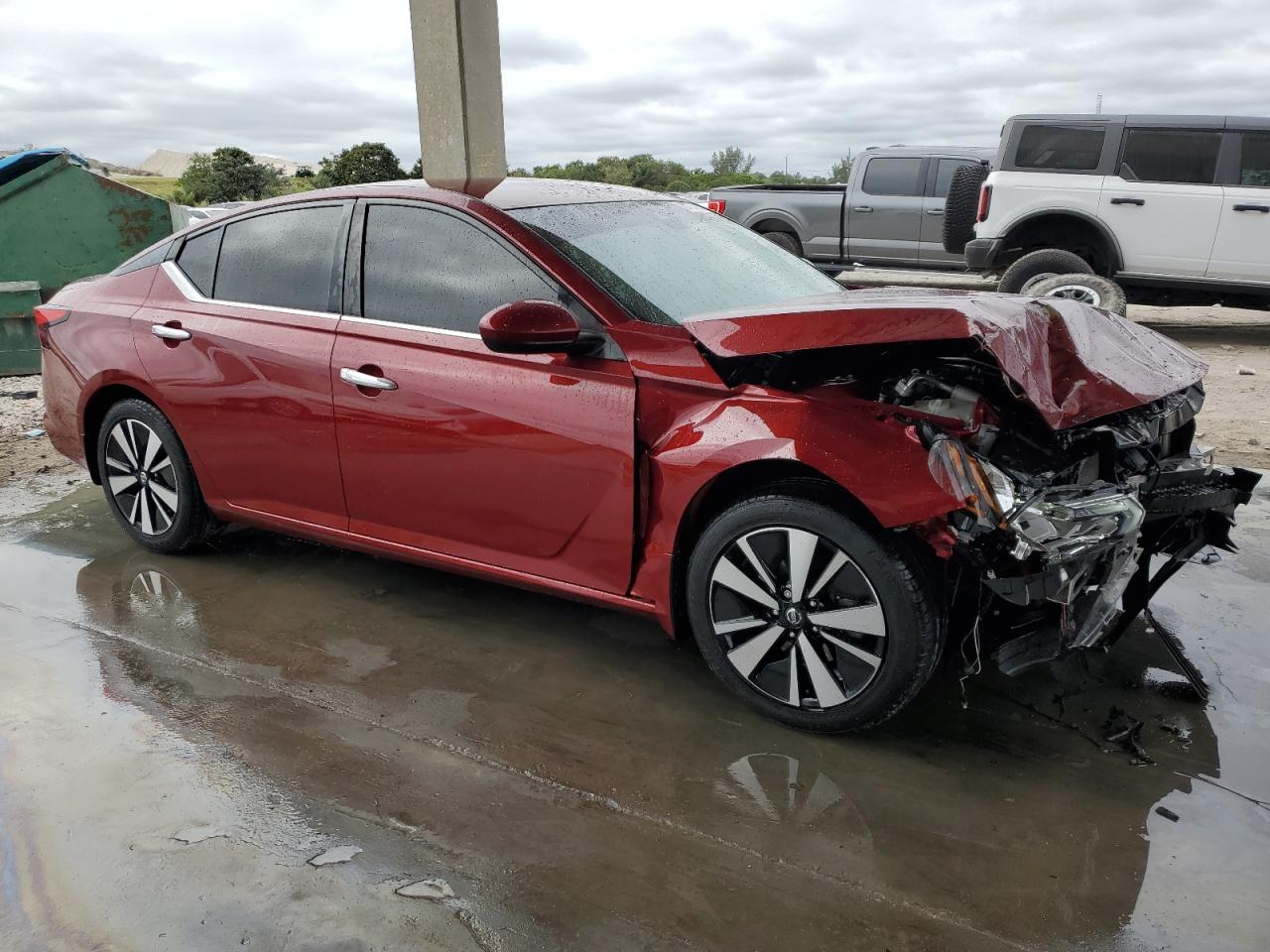 2021 Nissan Altima VIN 1N4BL4DV1MN342598 Copart auction photo, front end / minor dent/scratches damage thumbnail 4