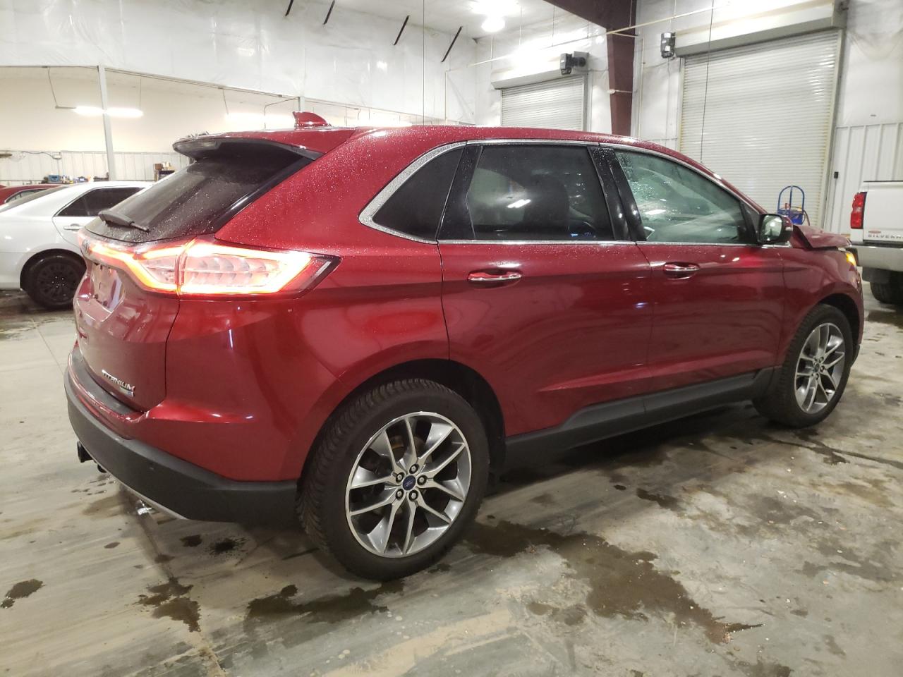 2016 Ford Edge VIN 2FMPK4K90GBB08019 Copart auction photo, front end damage thumbnail 3