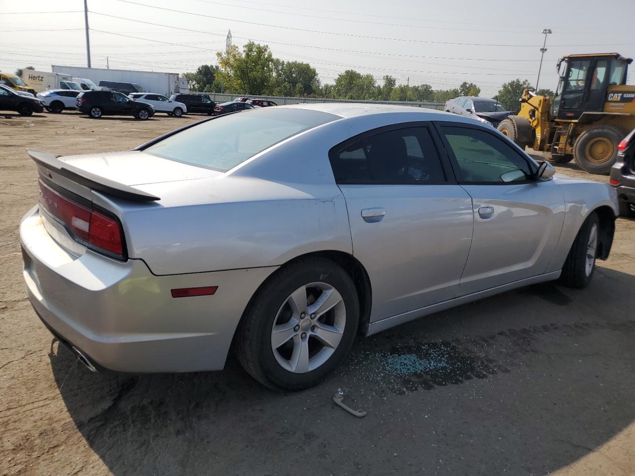 2012 Dodge Charger VIN 2C3CDXBG8CH295910 Copart auction photo, front end / rear end damage thumbnail 3