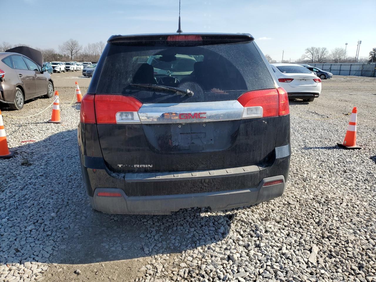 2014 GMC Terrain VIN 2GKALMEK0E6287520 Copart auction photo, front end damage thumbnail 6
