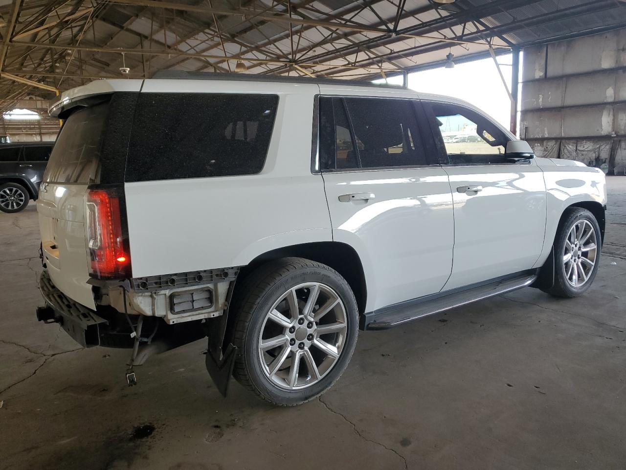 2017 GMC Yukon VIN 1GKS1BKC1HR257060 Copart auction photo, all over damage thumbnail 3