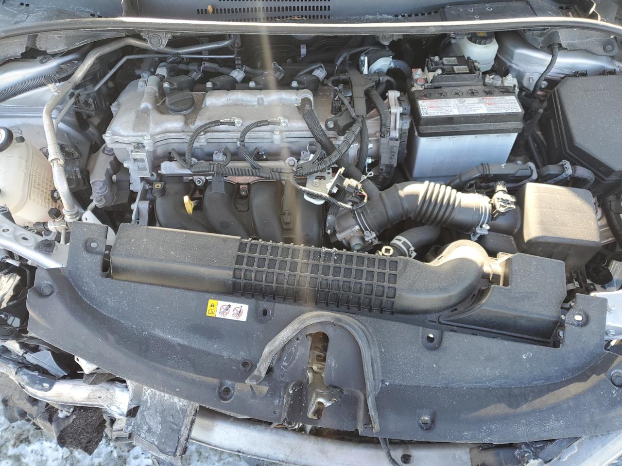 2021 Toyota Corolla VIN 5YFEPMAE3MP179701 Copart auction photo, front end damage thumbnail 12