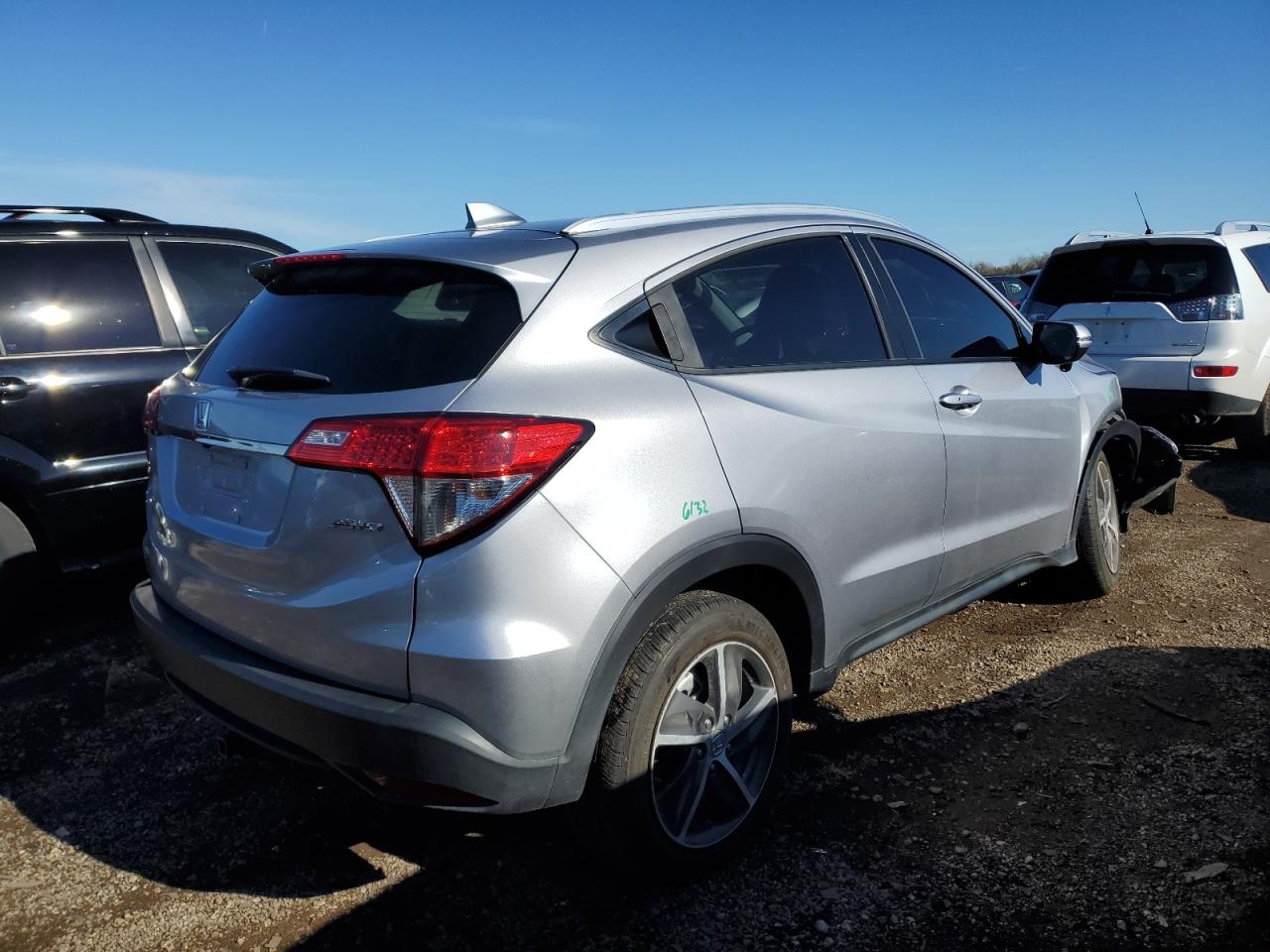 2022 Honda HR-V VIN 3CZRU6H74NM712977 Copart auction photo, front end damage thumbnail 3