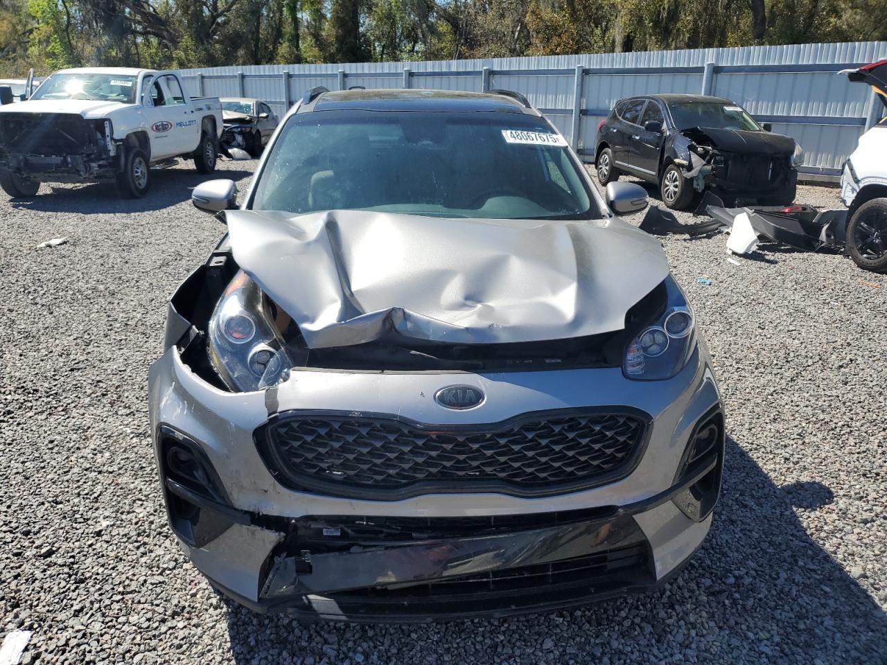 2022 KIA Sportage VIN KNDP63AC4N7987675 Copart auction photo, front end damage thumbnail 5