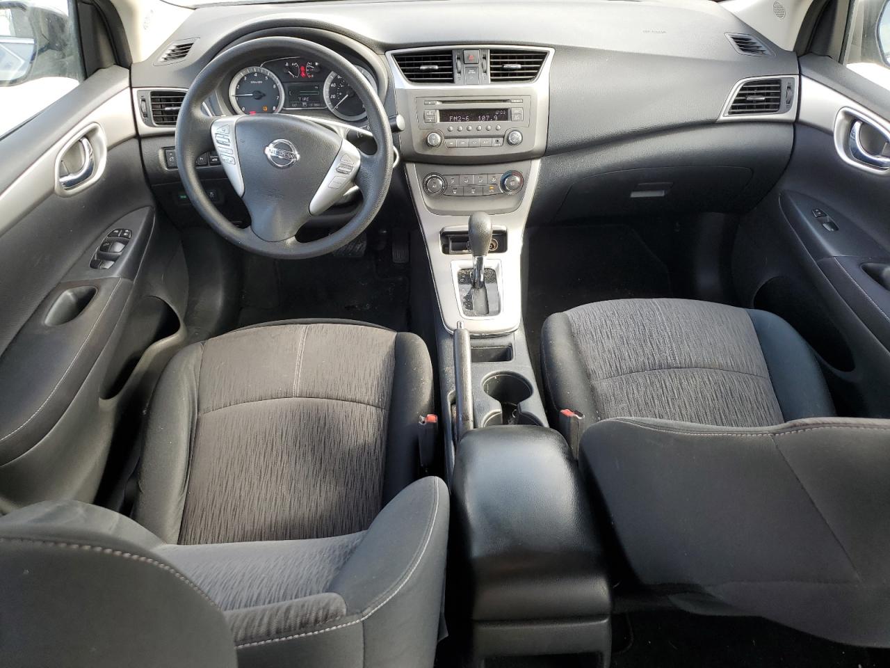 2014 Nissan Sentra VIN 3N1AB7AP5EY293901 Copart auction photo, rear end / front end damage thumbnail 8