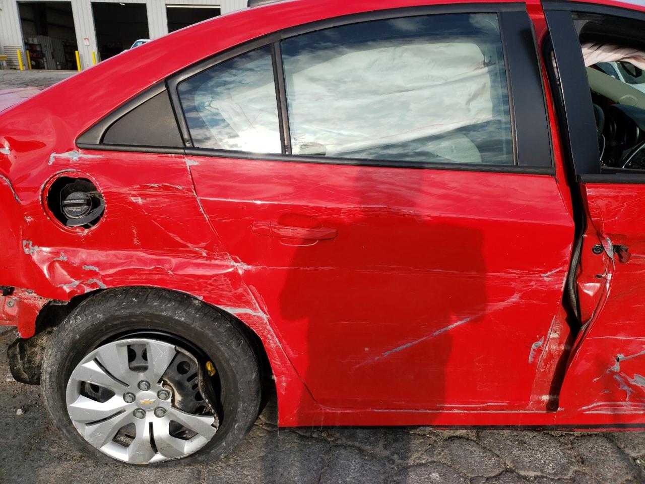 2016 Chevrolet Cruze VIN 1G1PC5SH8G7163804 Copart auction photo, all over damage thumbnail 11