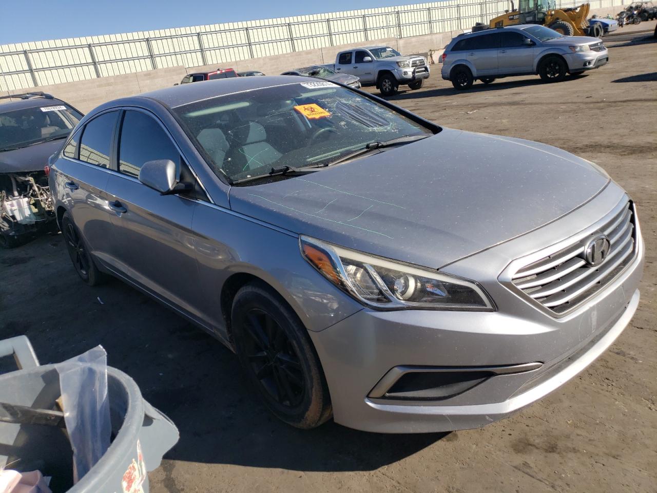 2016 Hyundai Sonata VIN 5NPE24AF7GH399951 Copart auction photo, biohazard/chemical damage thumbnail 4