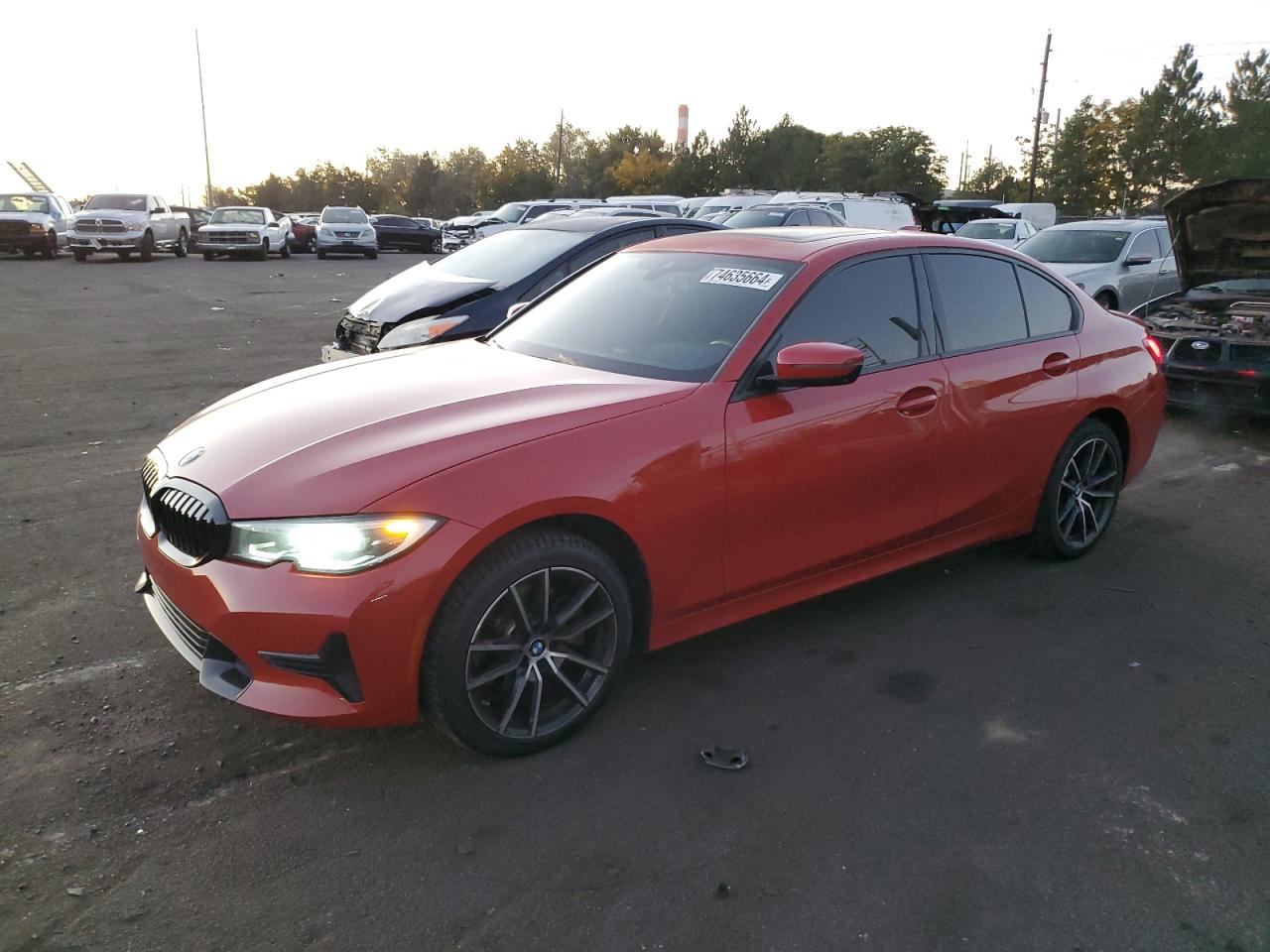 2021 BMW 3er VIN 3MW5R7J08M8B48098