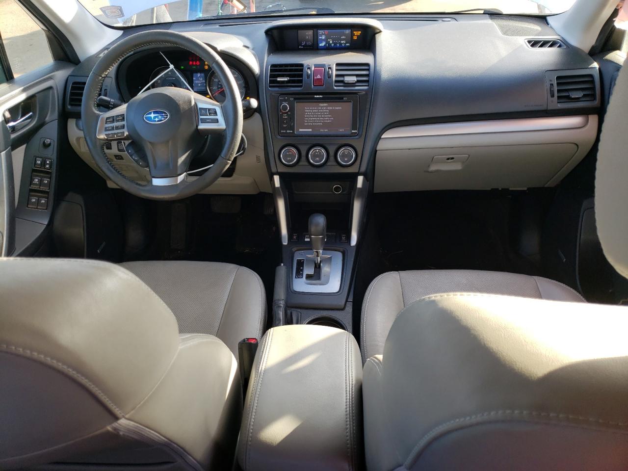 2015 Subaru Forester VIN JF2SJAKC8FH533051 Copart auction photo, side / front end damage thumbnail 8