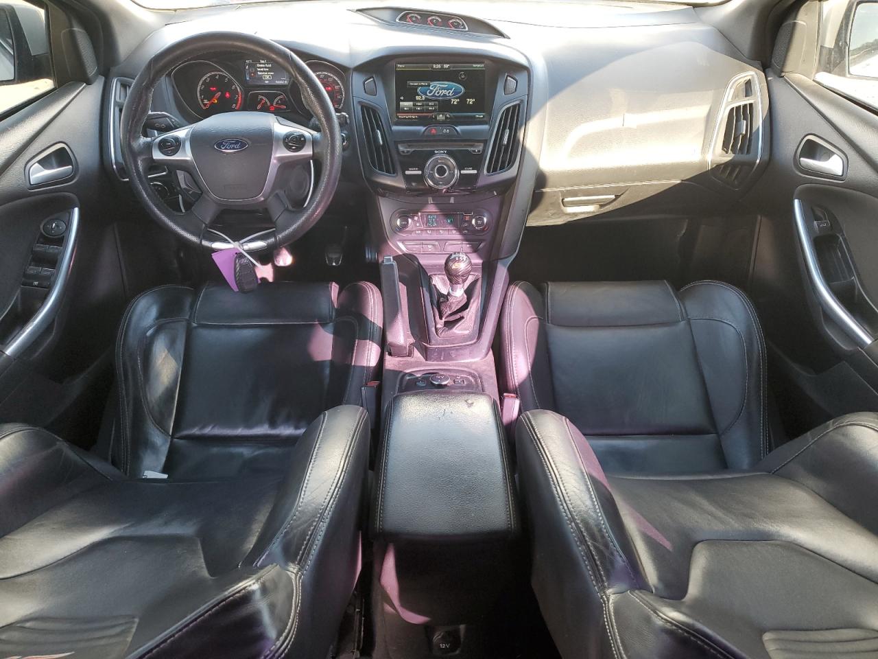 2014 Ford Focus VIN 1FADP3L97EL300106 Copart auction photo, front end / side damage thumbnail 8