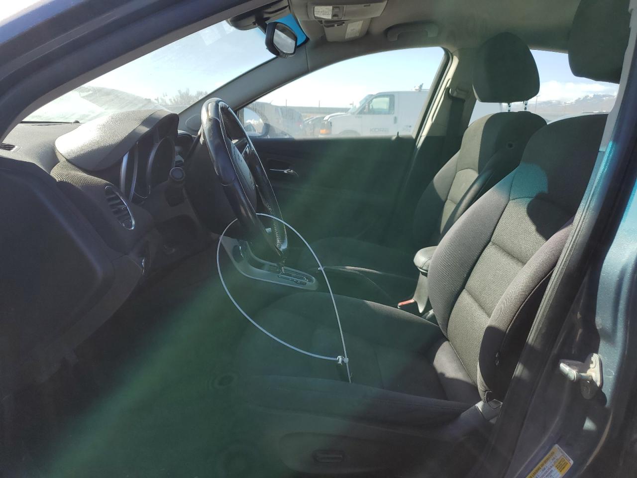 2012 Chevrolet Cruze VIN 1G1PJ5SC9C7287438 Copart auction photo, all over damage thumbnail 7