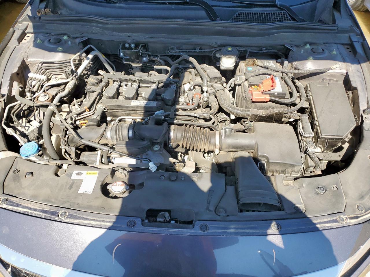 2020 Honda Accord VIN 1HGCV1F55LA122392 Copart auction photo, rear end damage thumbnail 11