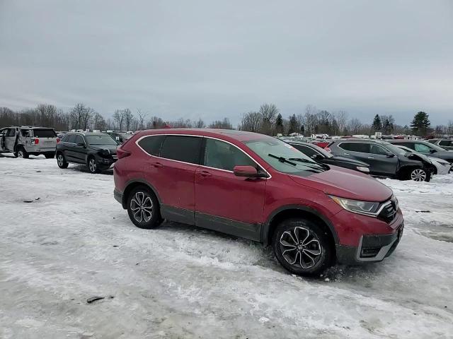 2021 Honda CR-V VIN 2HKRW2H58MH619889 Copart auction photo, side damage thumbnail 15