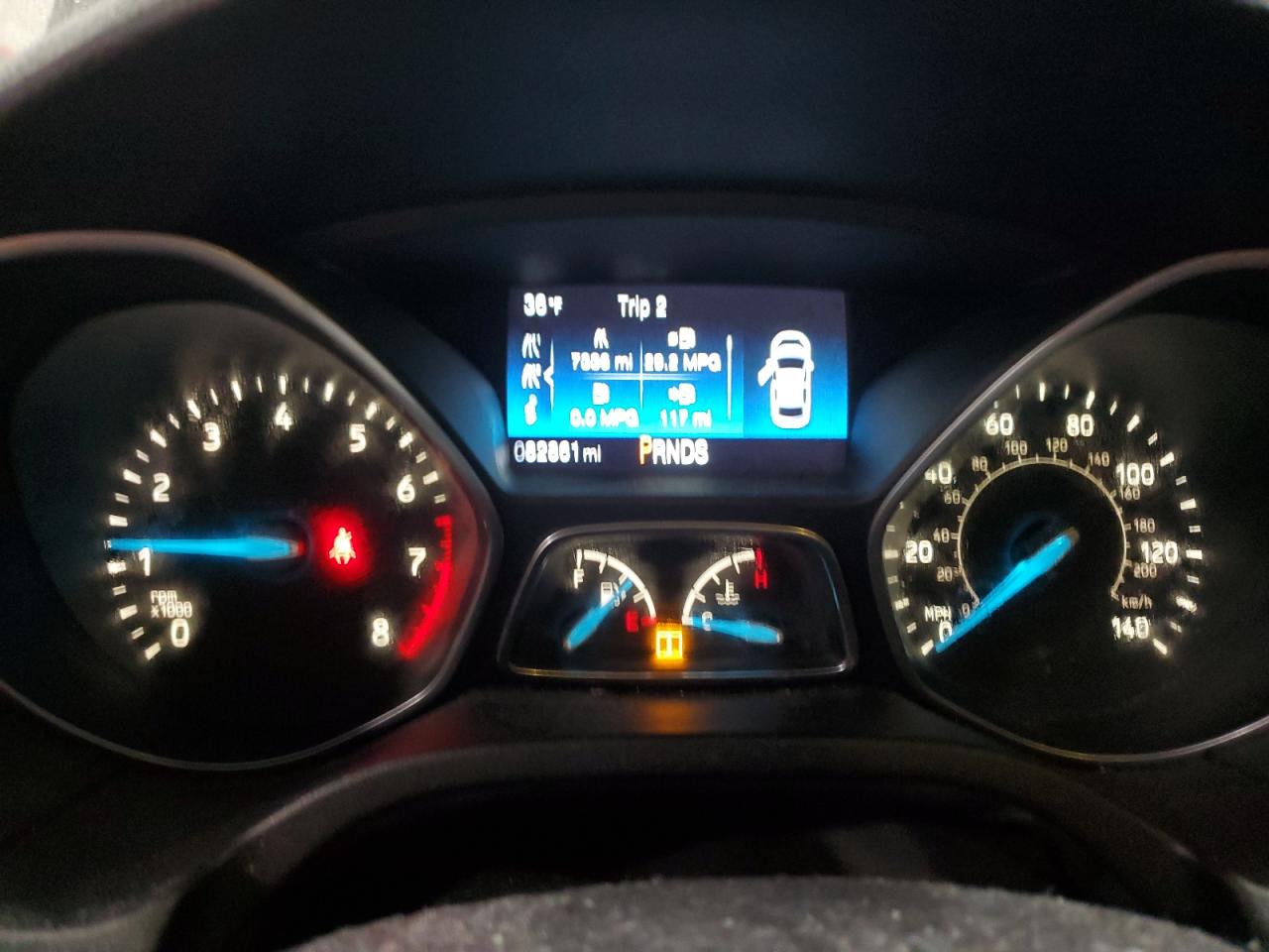 2016 Ford Focus VIN 1FADP3K2XGL214411 Copart auction photo, front end damage thumbnail 9