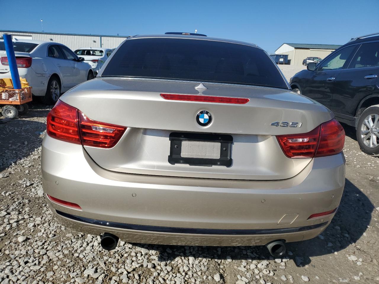 2016 BMW 4er VIN WBA3T7C57G5A38231 Copart auction photo, front end damage thumbnail 6