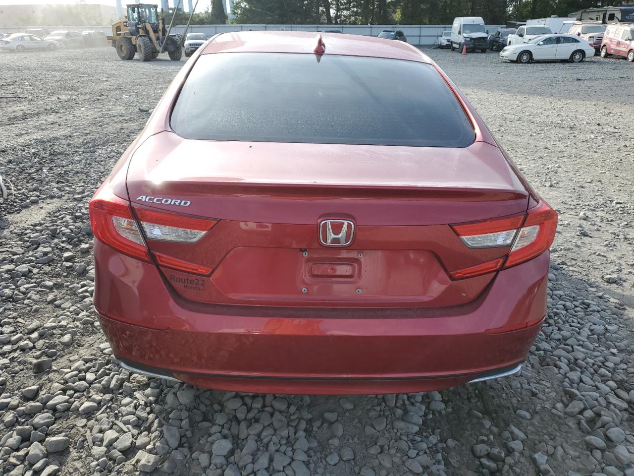 2021 Honda Accord VIN 1HGCV1F16MA001210 Copart auction photo, side / undercarriage damage thumbnail 6