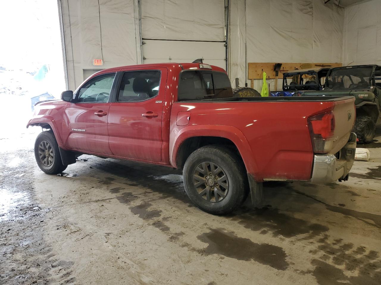 2021 Toyota Tacoma VIN 3TMCZ5AN2MM411123 Copart auction photo, front end / minor dent/scratches damage thumbnail 2