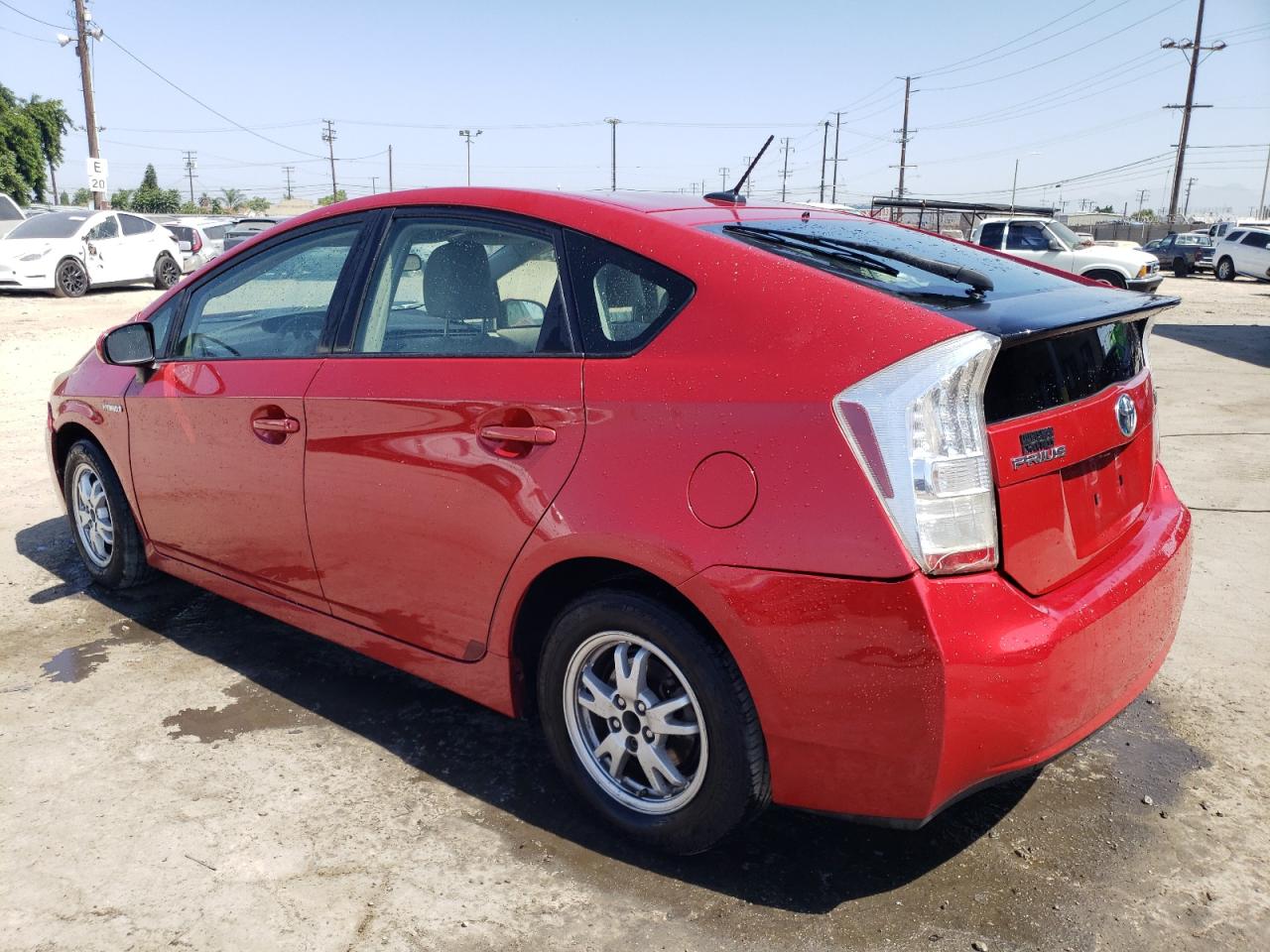 2010 Toyota Prius VIN JTDKN3DU5A0083967 Copart auction photo, front end damage thumbnail 2
