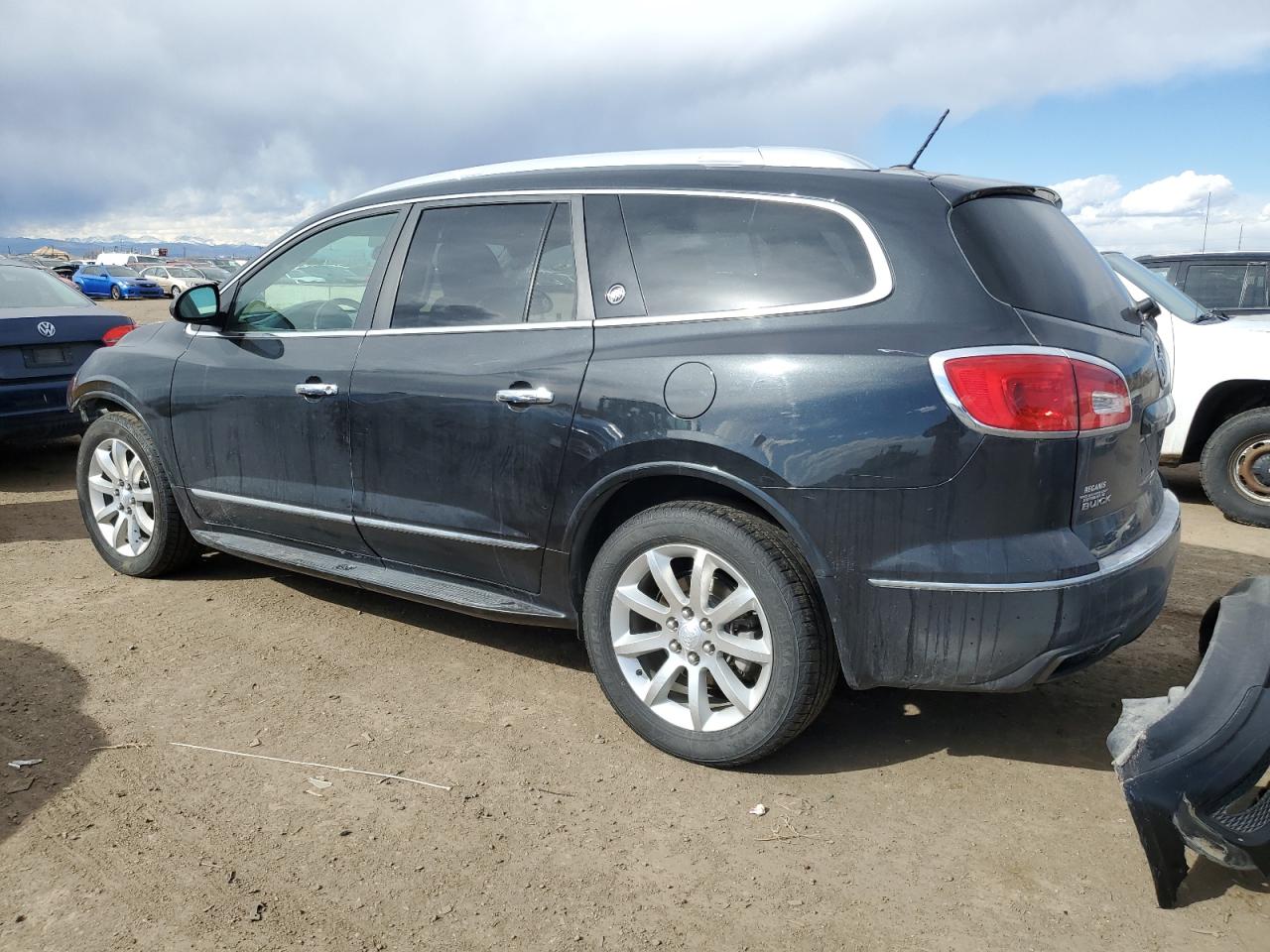 2014 Buick Enclave VIN 5GAKVCKD0EJ232144 Copart auction photo, front end damage thumbnail 2