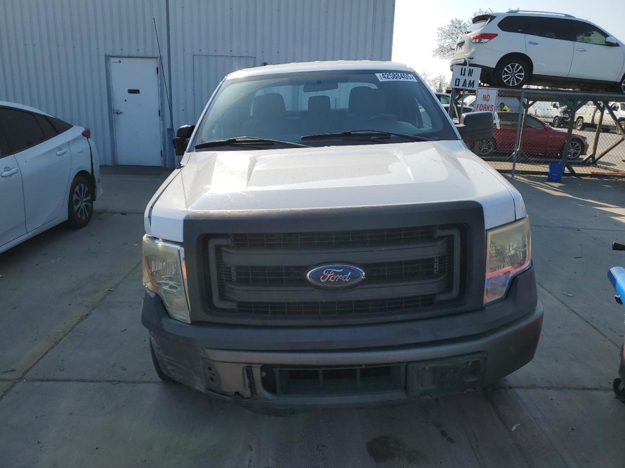 2014 Ford F-150 VIN 1FTFX1CT5EKE59327 Copart auction photo, front end / side damage thumbnail 5