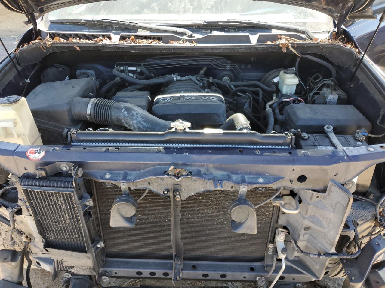 2008 Toyota Tundra VIN 5TBRT541X8S460248 Copart auction photo, front end damage thumbnail 11