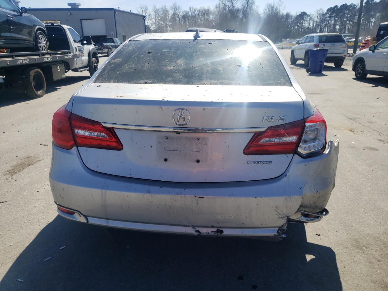 2014 Acura RLX VIN JH4KC1F35EC001107 Copart auction photo, all over damage thumbnail 6