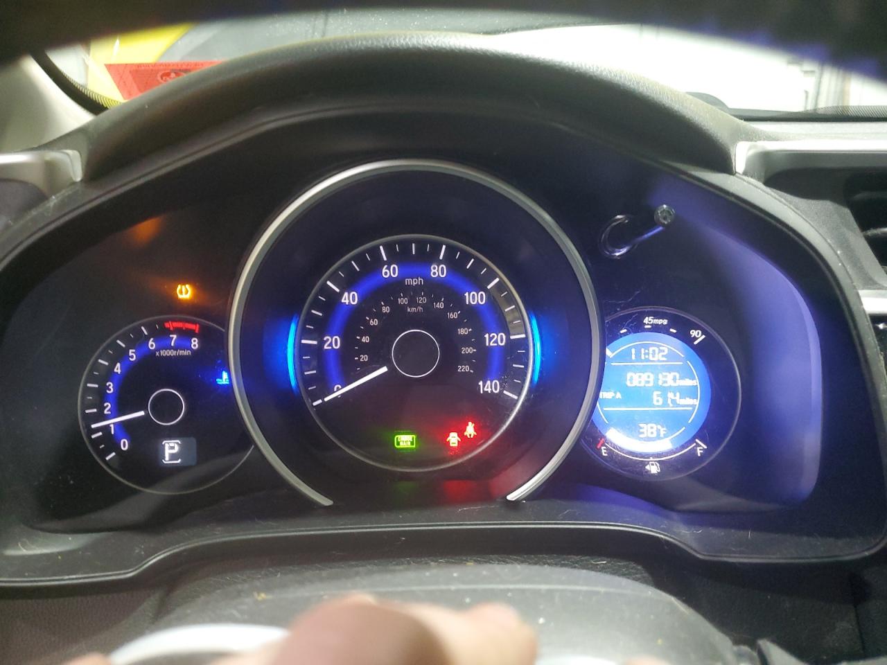 2015 Honda Fit VIN 3HGGK5H89FM778269 Copart auction photo, front end damage thumbnail 9