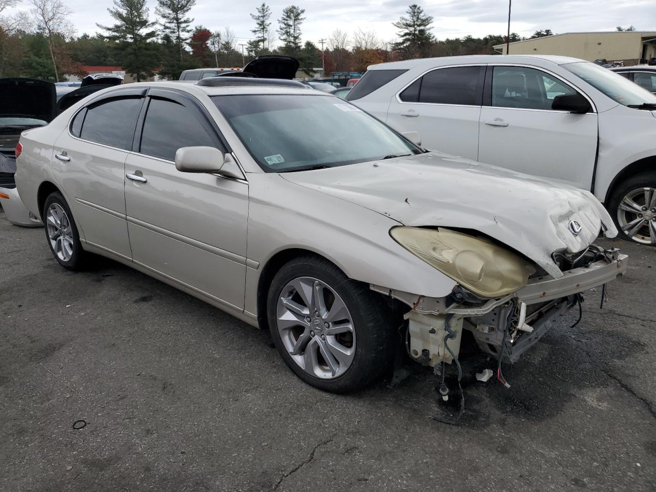 2005 Lexus ES VIN JTHBA30G655128837 Copart auction photo, front end / minor dent/scratches damage thumbnail 4
