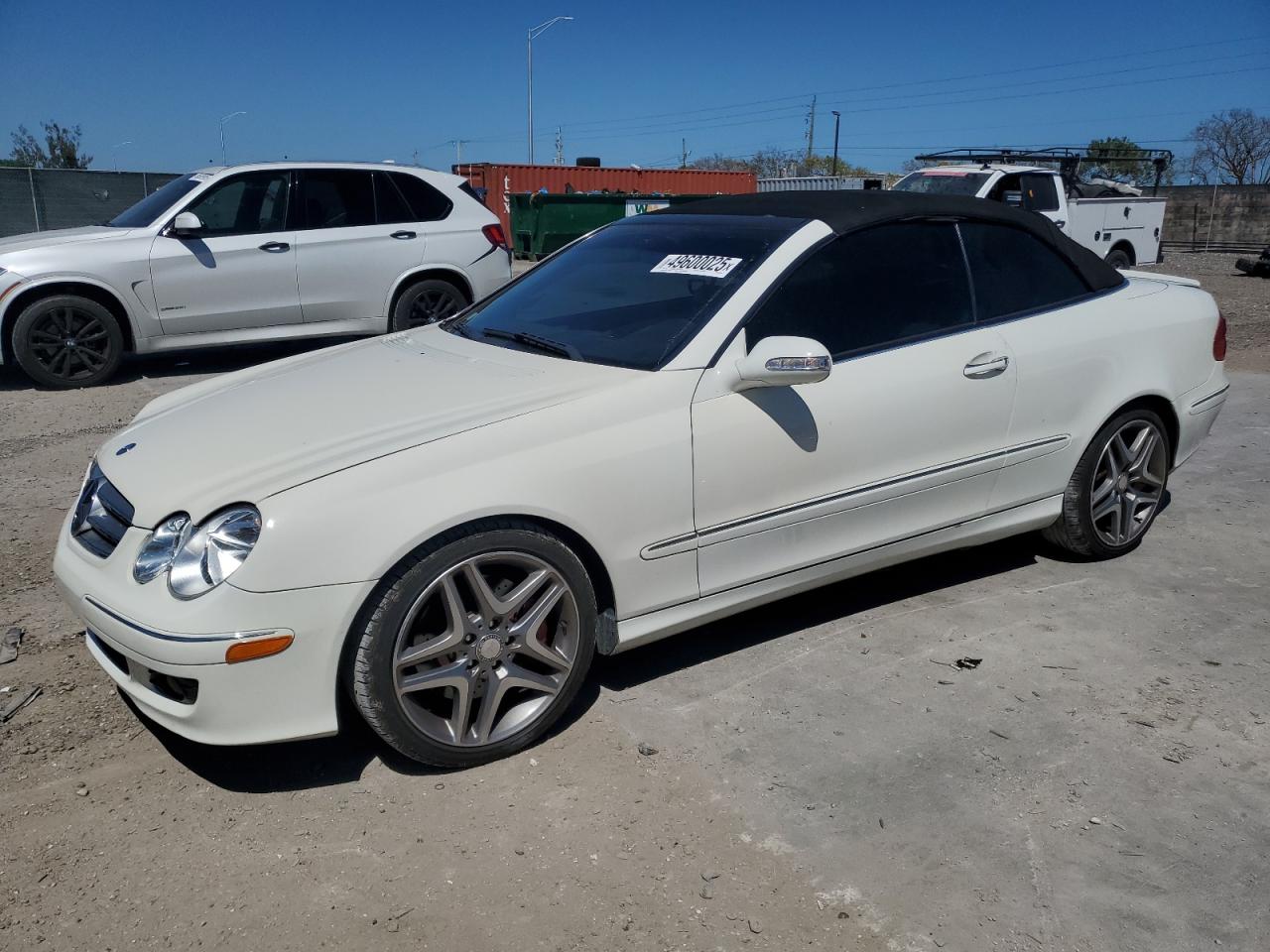 2007 Mercedes-Benz CLK-klasse VIN WDBTK56FX7F227945 - Copart auction photo