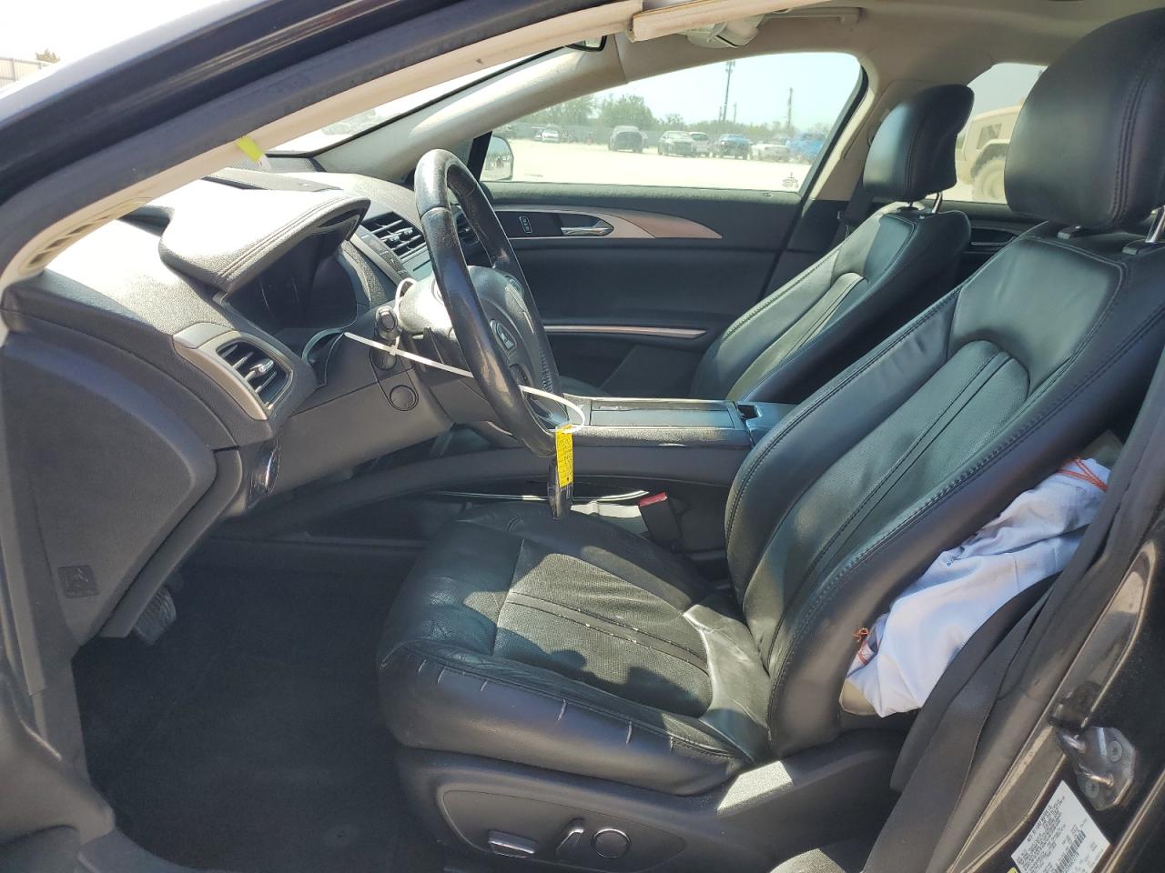 2013 Lincoln MKZ VIN 3LN6L2GK2DR823728 Copart auction photo, side / front end damage thumbnail 7