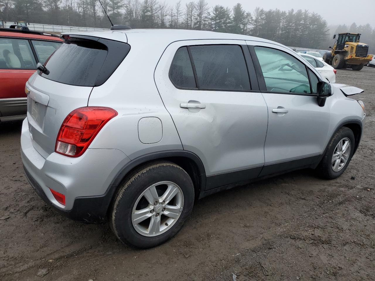 2020 Chevrolet Trax VIN KL7CJKSB7LB030171 Copart auction photo, front end / side damage thumbnail 3