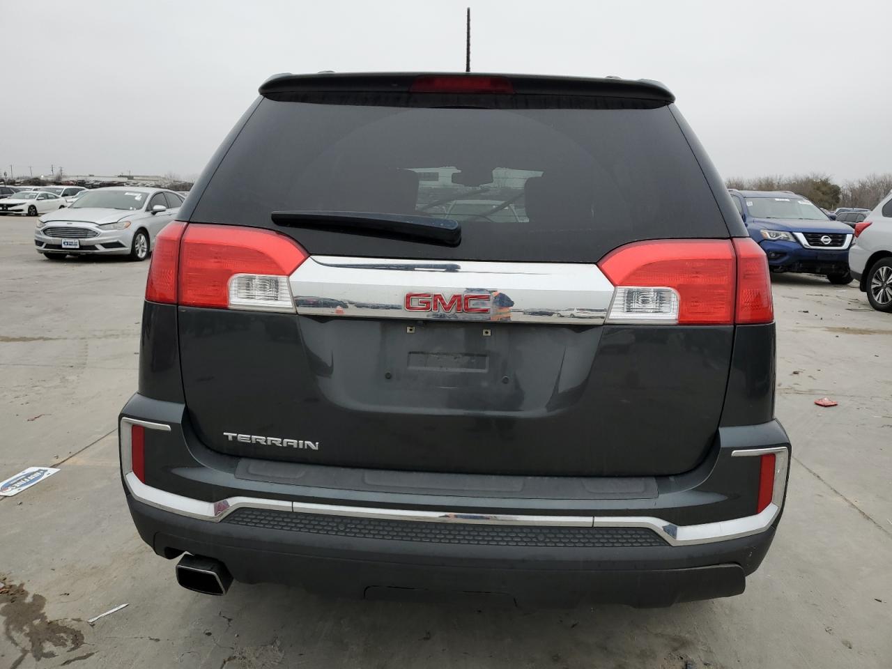 2017 GMC Terrain VIN 2GKALPEK6H6203058 Copart auction photo, side damage thumbnail 6