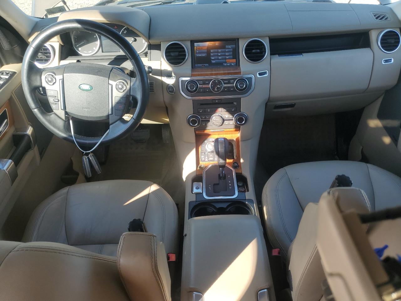 2011 Land Rover LR4 VIN SALAK2D48BA567652 Copart auction photo, top/roof damage thumbnail 8