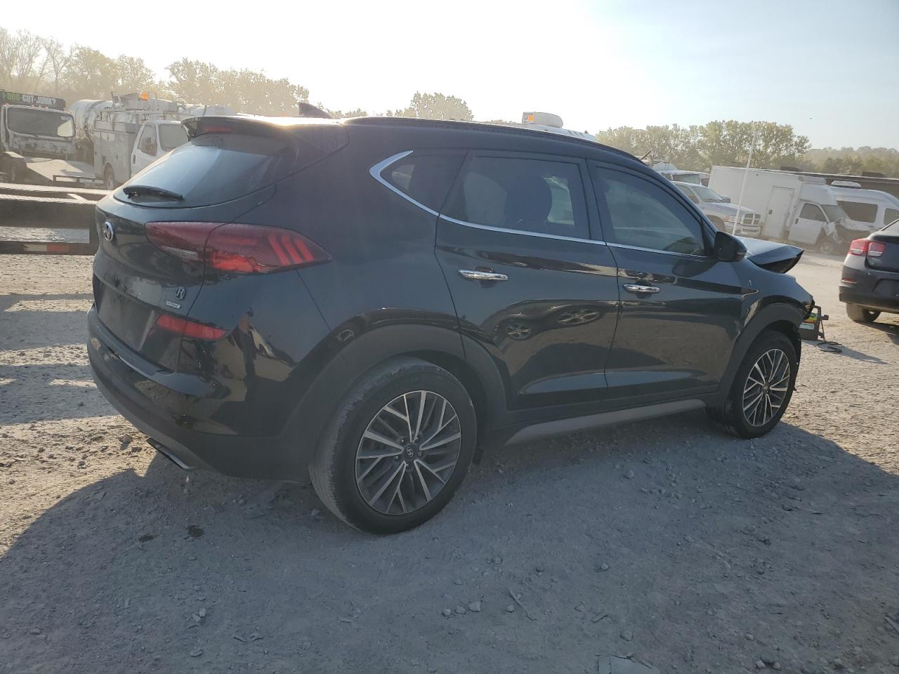 2019 Hyundai Tucson VIN KM8J3CAL4KU035072 Copart auction photo, front end / minor dent/scratches damage thumbnail 3