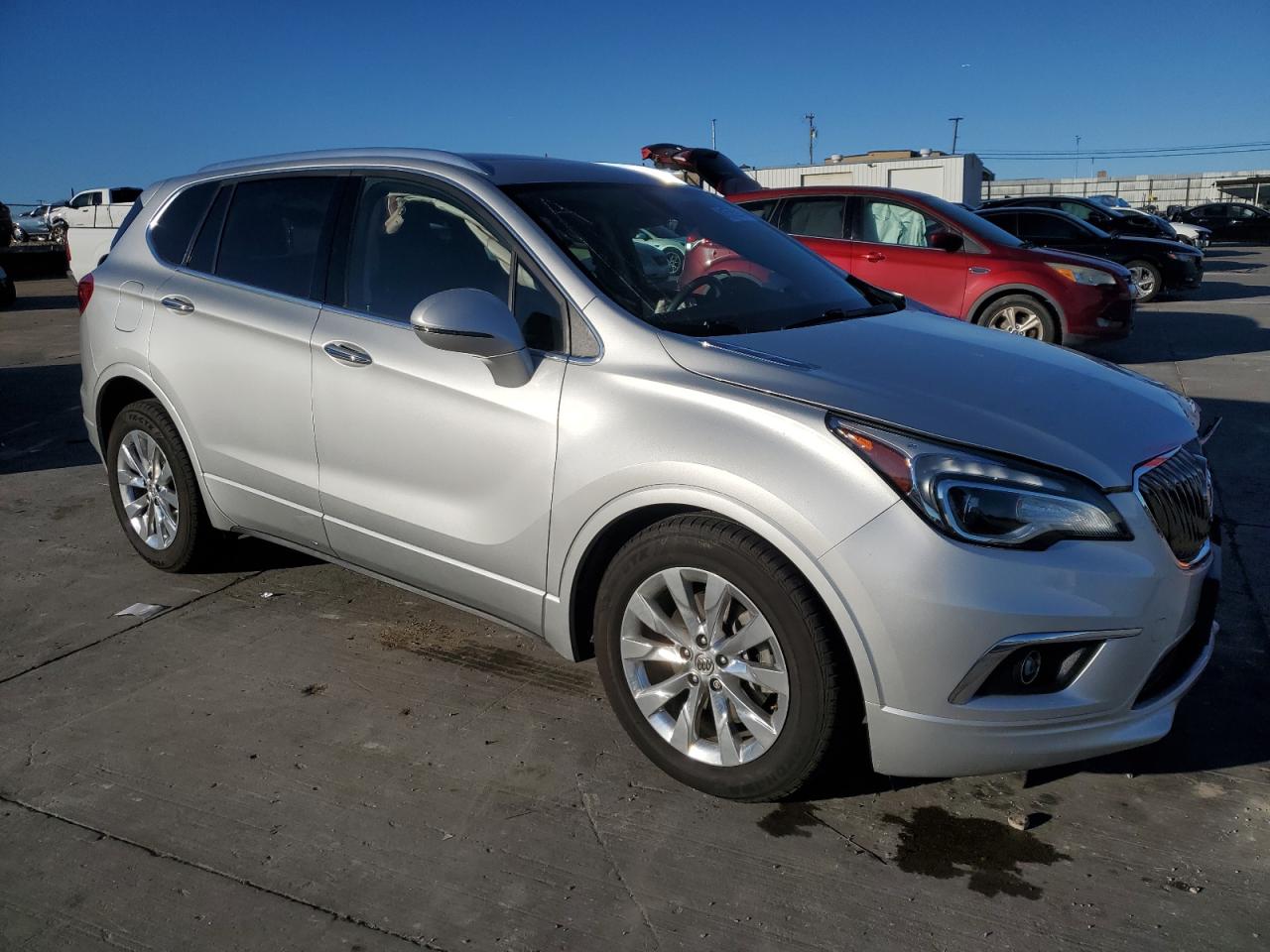 2018 Buick Envision VIN LRBFX1SA9JD053001 Copart auction photo, front end damage thumbnail 4