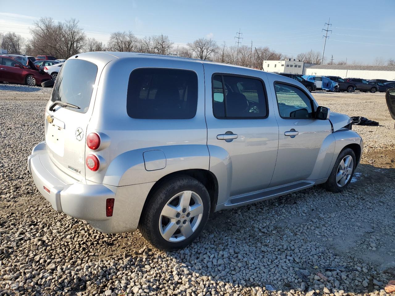 2011 Chevrolet HHR VIN 3GNBABFW0BS619522 Copart auction photo, front end damage thumbnail 3