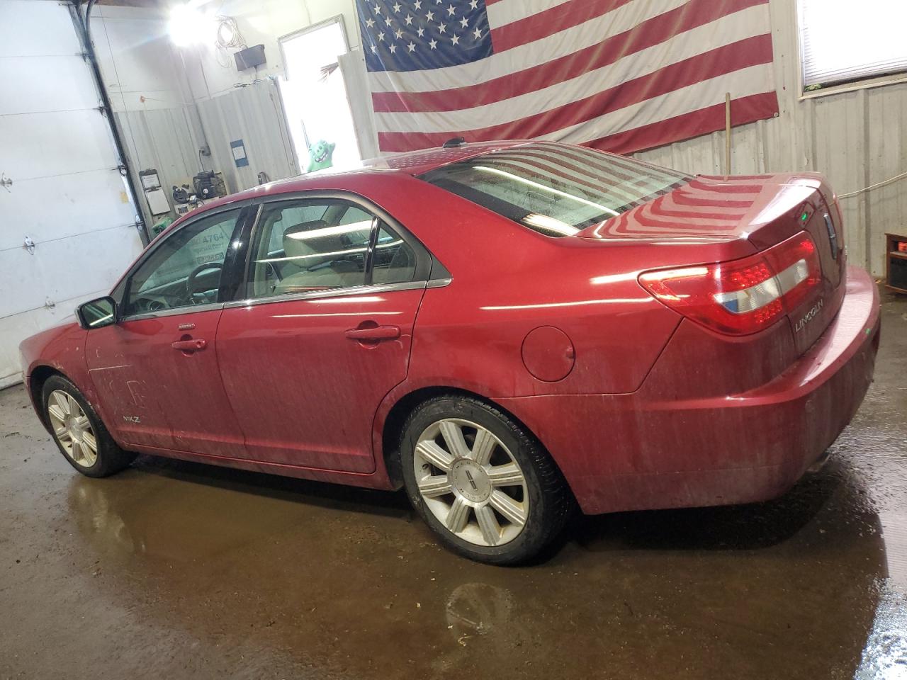 2008 Lincoln MKZ VIN 3LNHM26T28R649259 Copart auction photo, front end / minor dent/scratches damage thumbnail 2