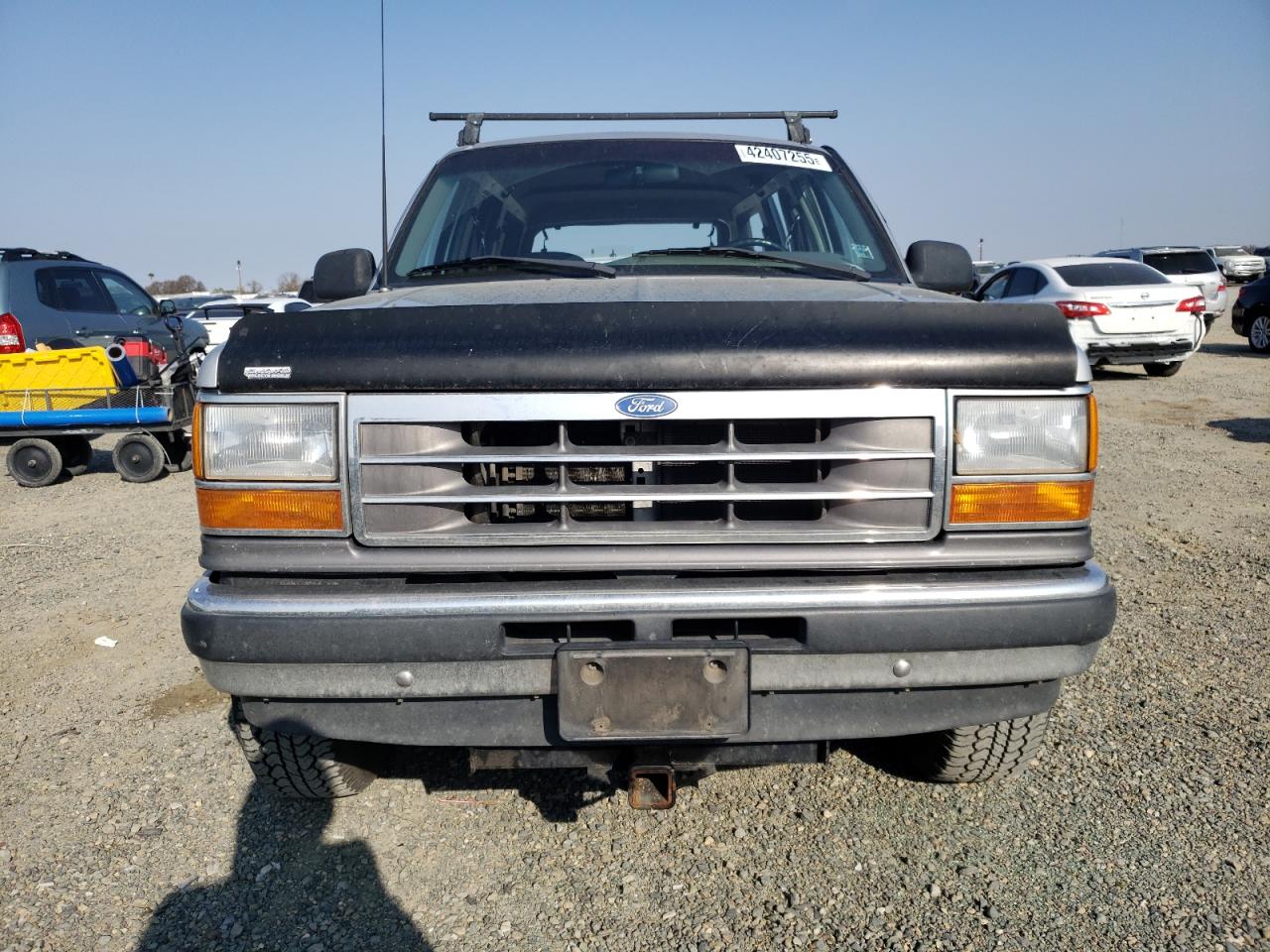 1992 Ford Explorer VIN 1FMDU34X5NUA51391 Copart auction photo, rear end / side damage thumbnail 5