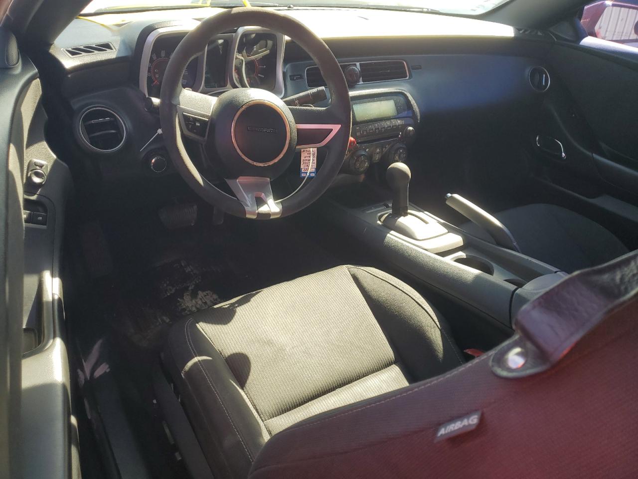 2011 Chevrolet Camaro VIN 2G1FB1ED4B9208955 Copart auction photo, all over damage thumbnail 8