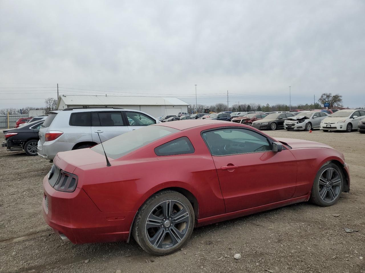 2013 Ford Mustang VIN 1ZVBP8AM6D5220771 Copart auction photo, front end damage thumbnail 3
