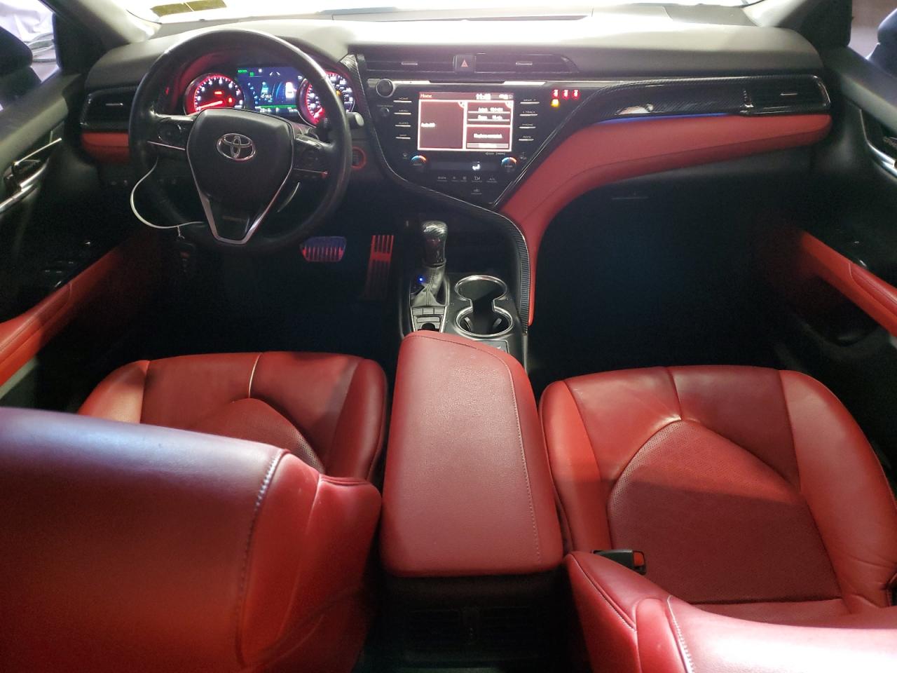 2020 Toyota Camry VIN 4T1K61BK7LU018869 Copart auction photo, rear end / side damage thumbnail 8