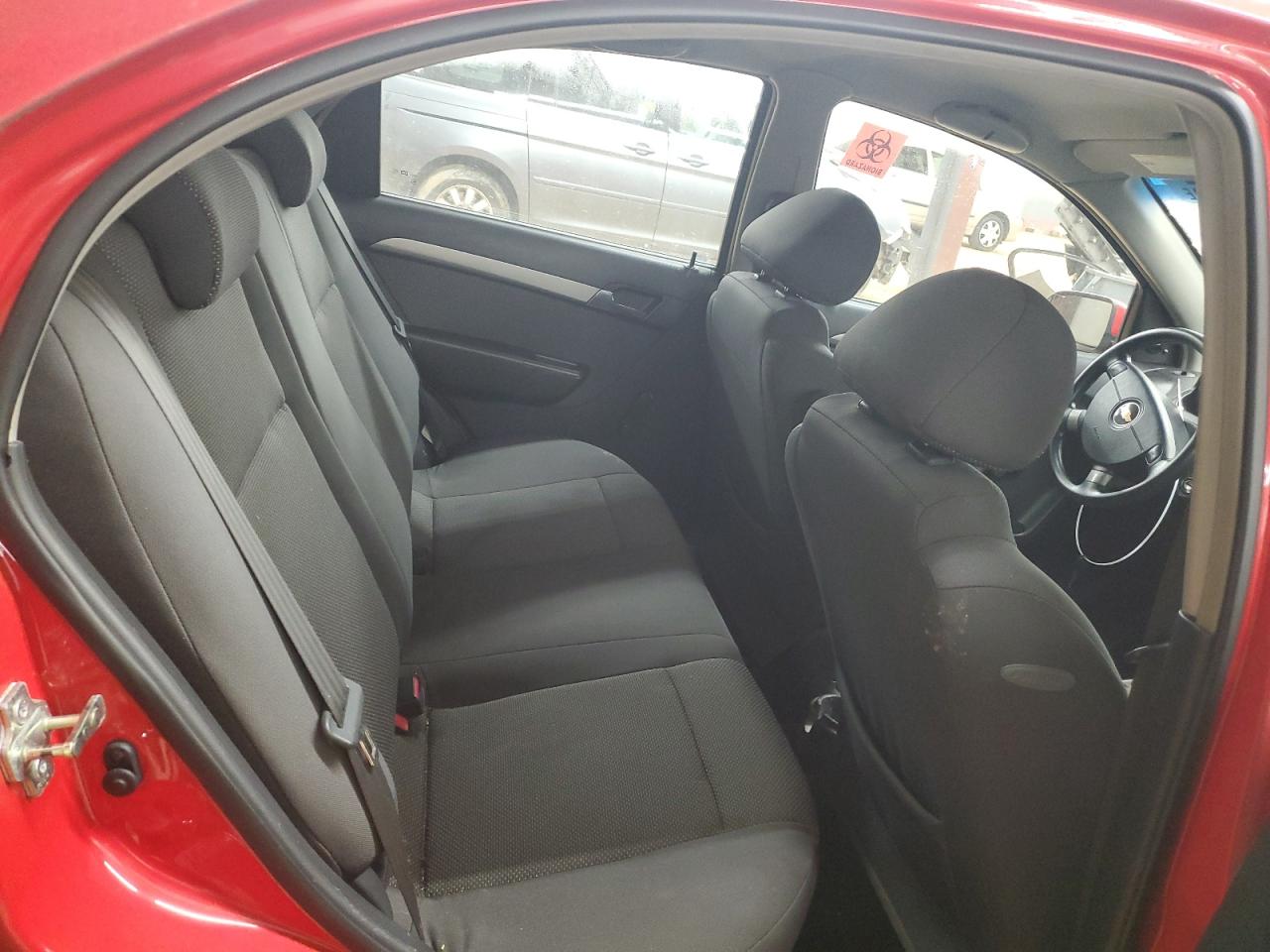 2007 Chevrolet Aveo VIN KL1TD566X7B168714 Copart auction photo, water/flood / front end damage thumbnail 10