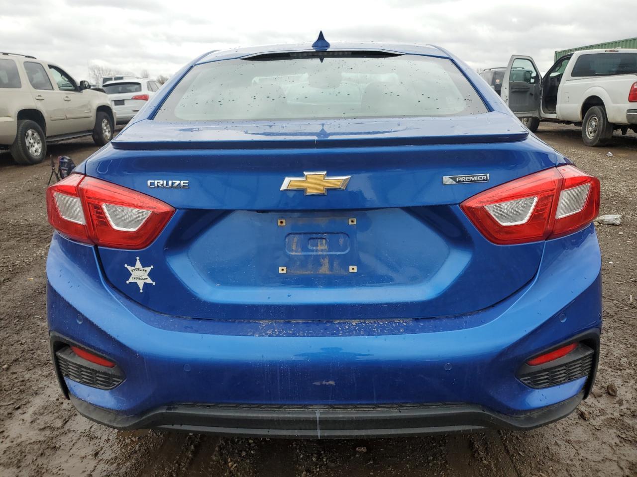 2017 Chevrolet Cruze VIN 1G1BF5SMXH7168521 Copart auction photo, front end / side damage thumbnail 6