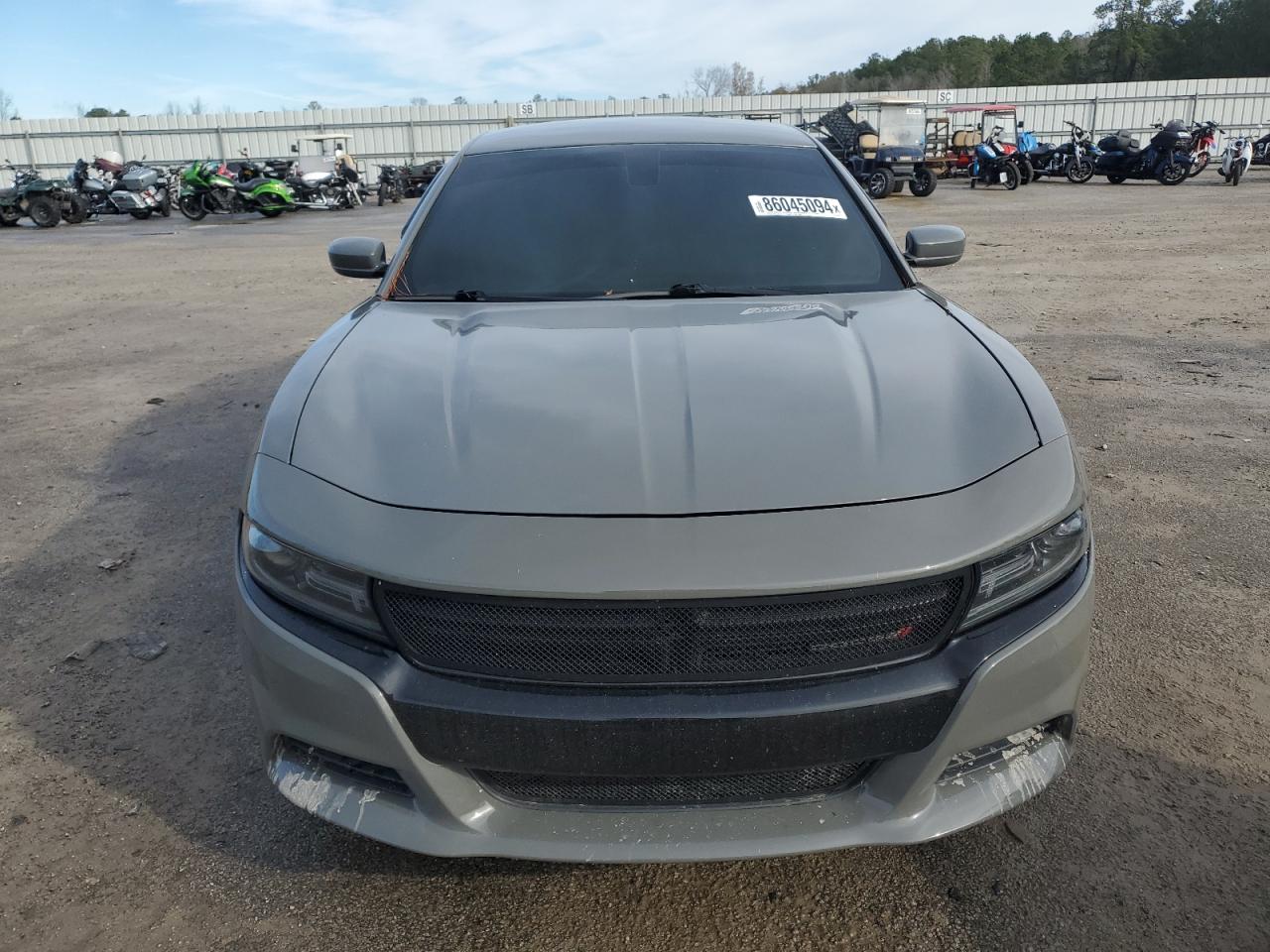 2017 Dodge Charger VIN 2C3CDXCT2HH614169 Copart auction photo, burn damage thumbnail 5