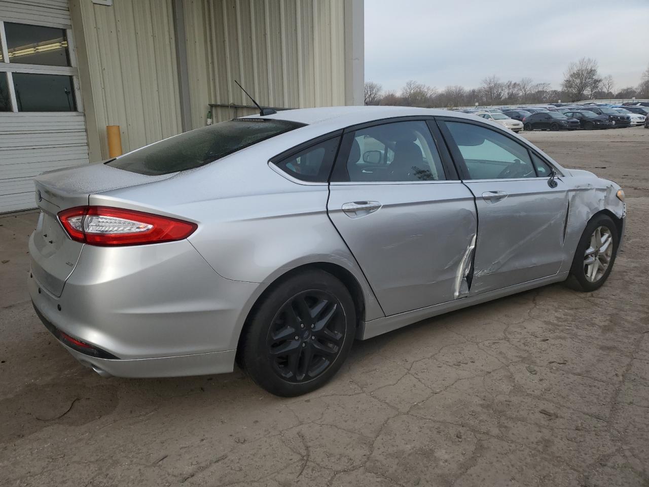 2015 Ford Fusion VIN 3FA6P0H78FR156664 Copart auction photo, side / front end damage thumbnail 3