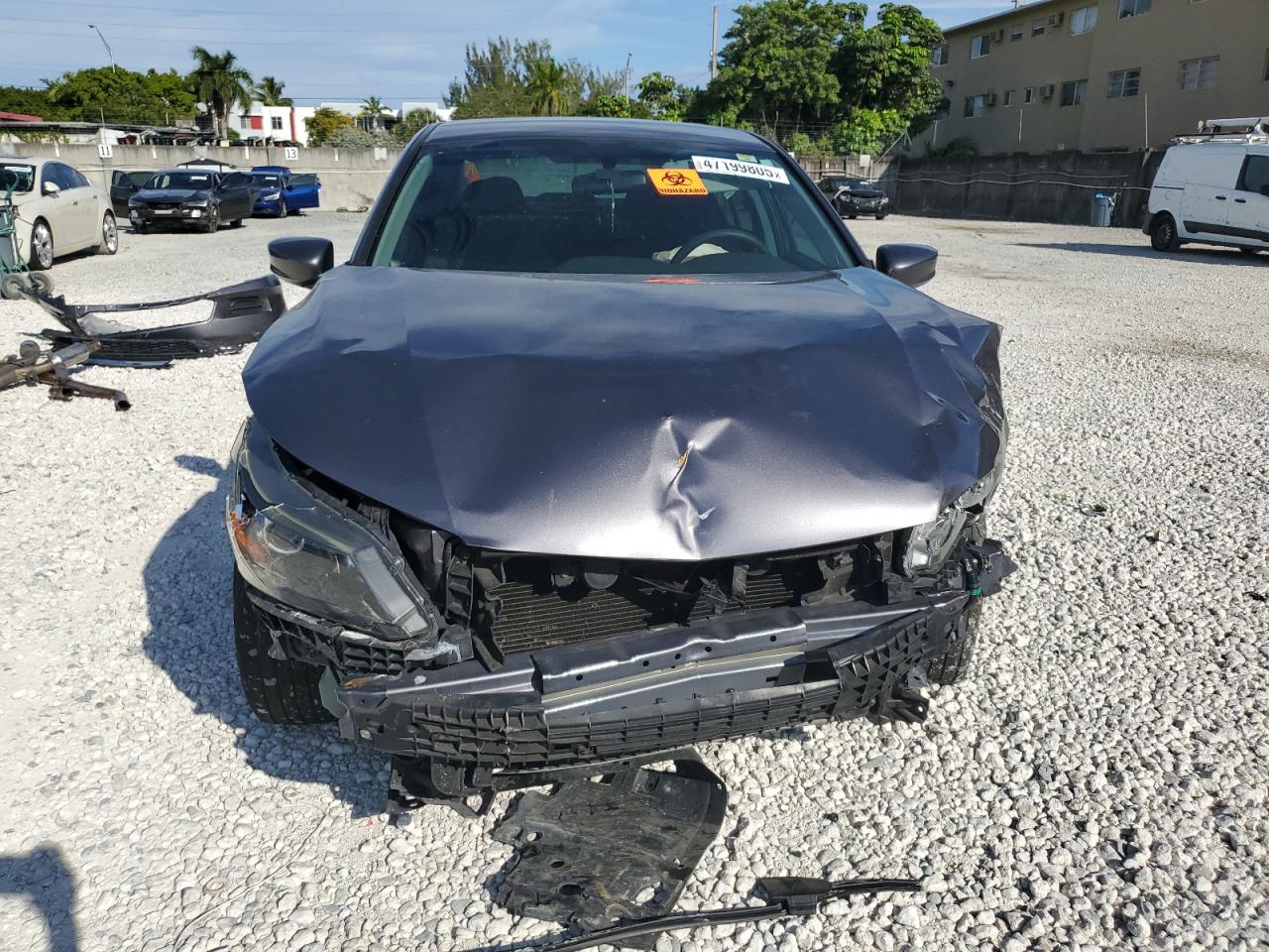 2014 Honda Accord VIN 1HGCR2F3XEA211158 Copart auction photo, front end damage thumbnail 5