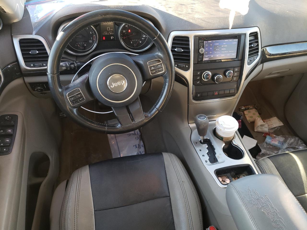 2011 Jeep Grand Cherokee VIN 1J4RS4GG0BC617972 Copart auction photo, front end / side damage thumbnail 8
