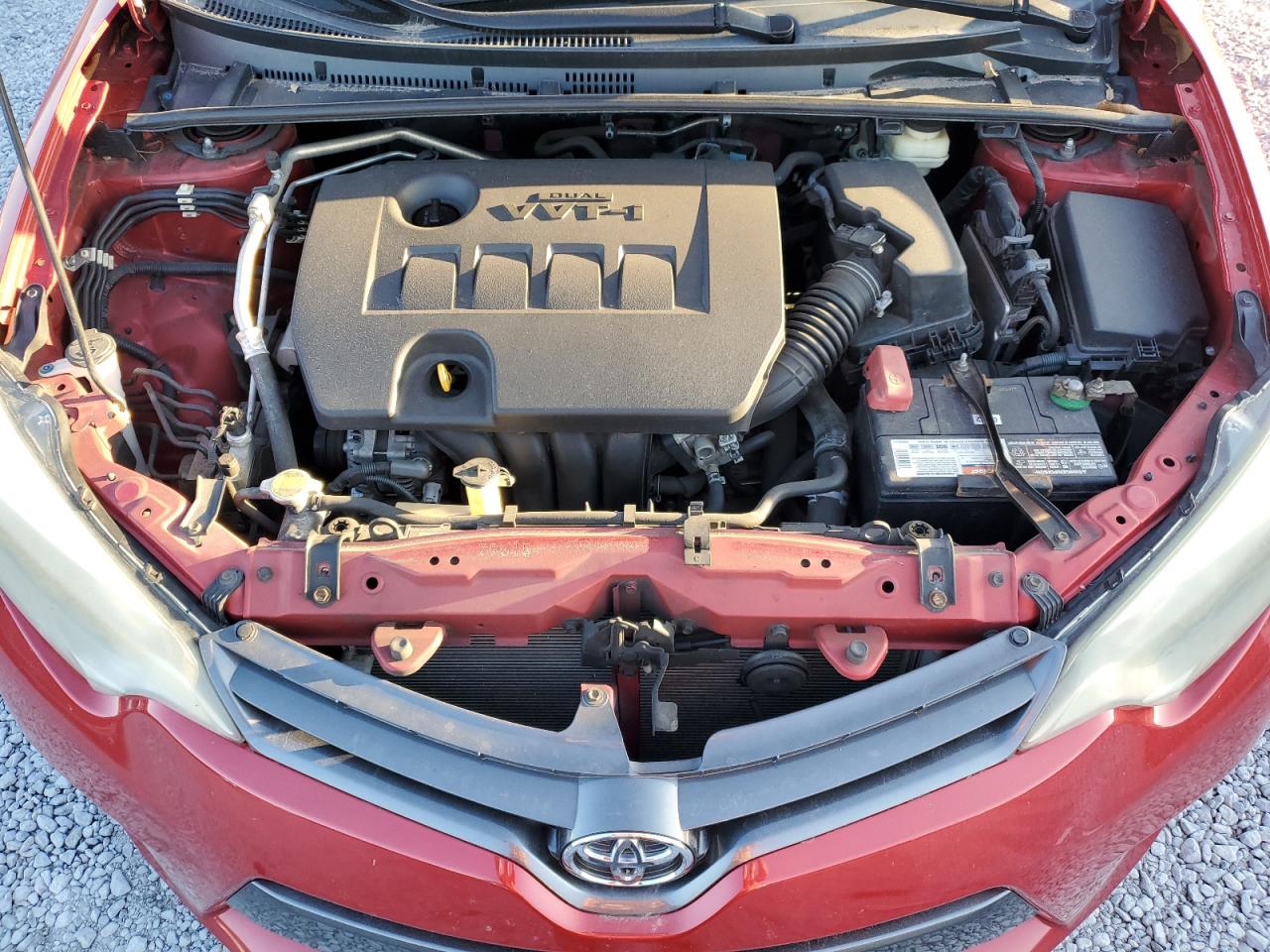 2016 Toyota Corolla VIN 2T1BURHE0GC548968 Copart auction photo, rear end damage thumbnail 11